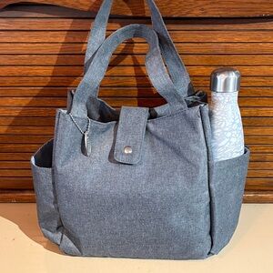 Elegant Charcoal lunch bag